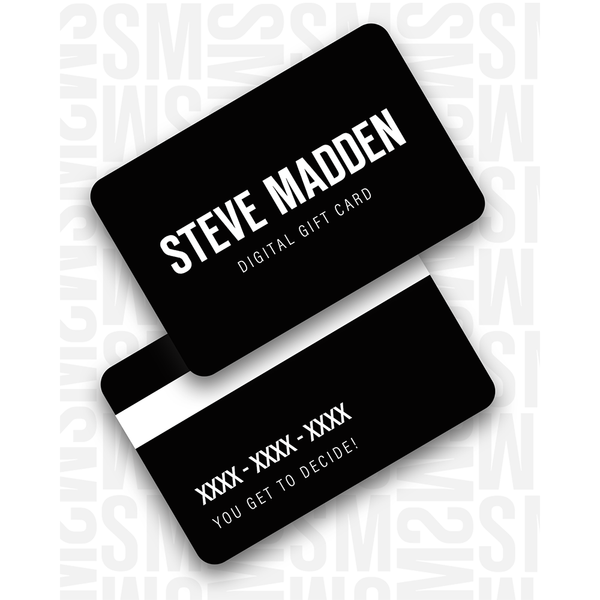 Steve madden 2025 gift card