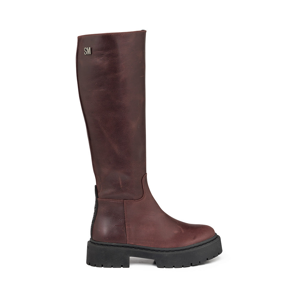Galina Boot BURGUNDY – Steve Madden UK - Main Image