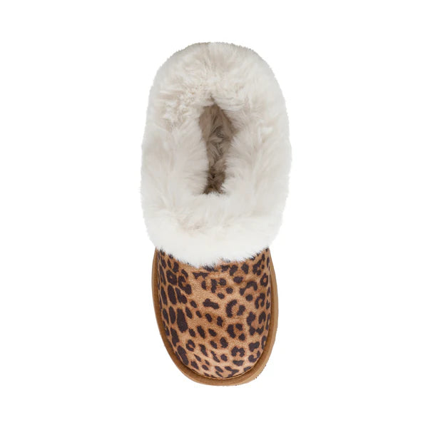 Steve madden leopard print slides on sale