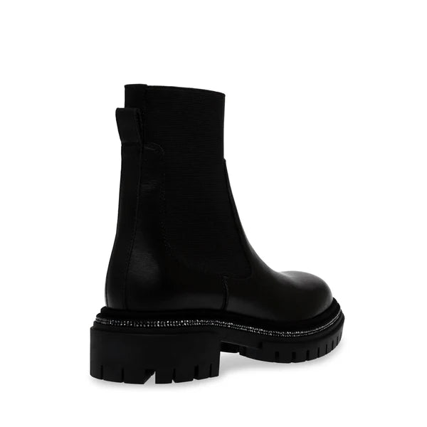 Offline Boot BLACK LEATHER Steve Madden UK