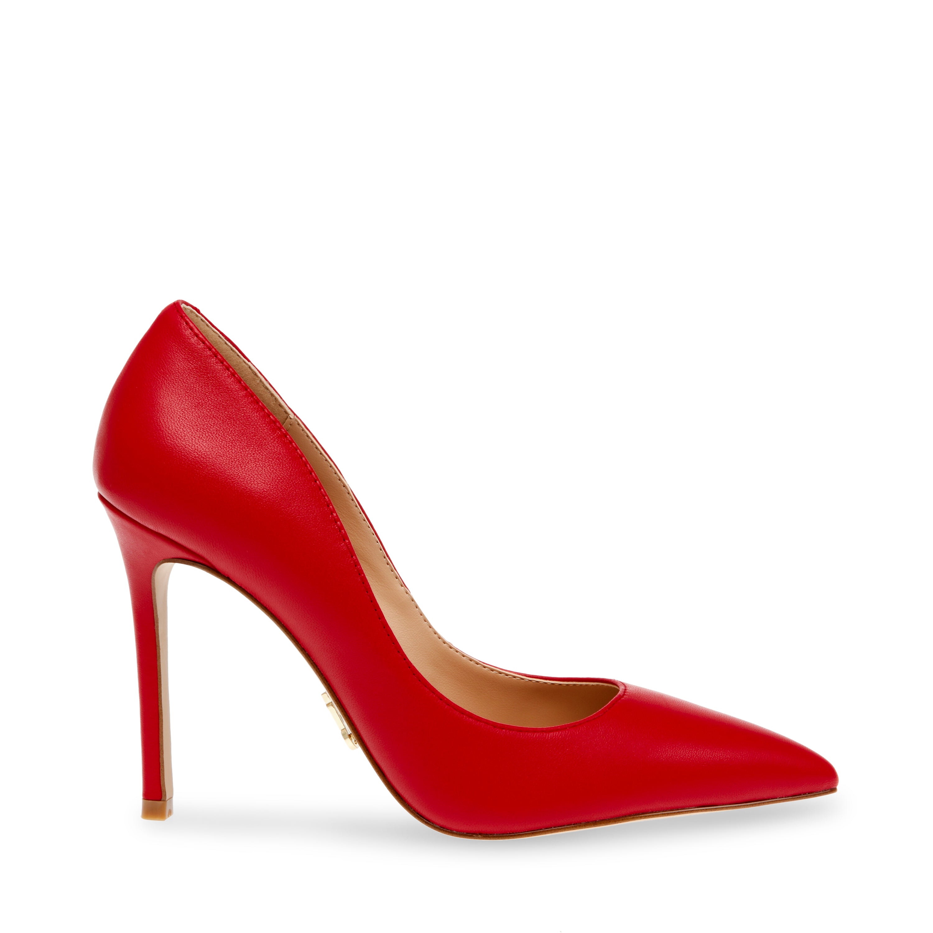 Evelyn-E Pump RED LEATHER – Steve Madden UK - Main Image
