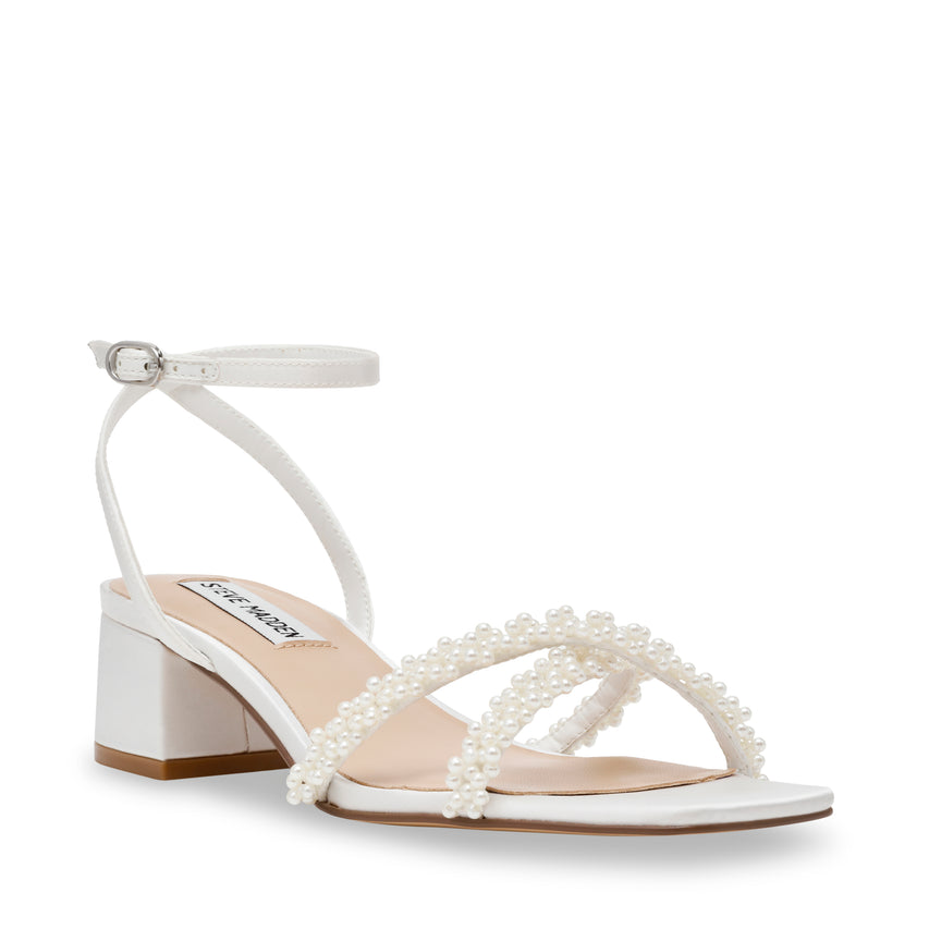 Gabby-P Sandal IVORY SATIN