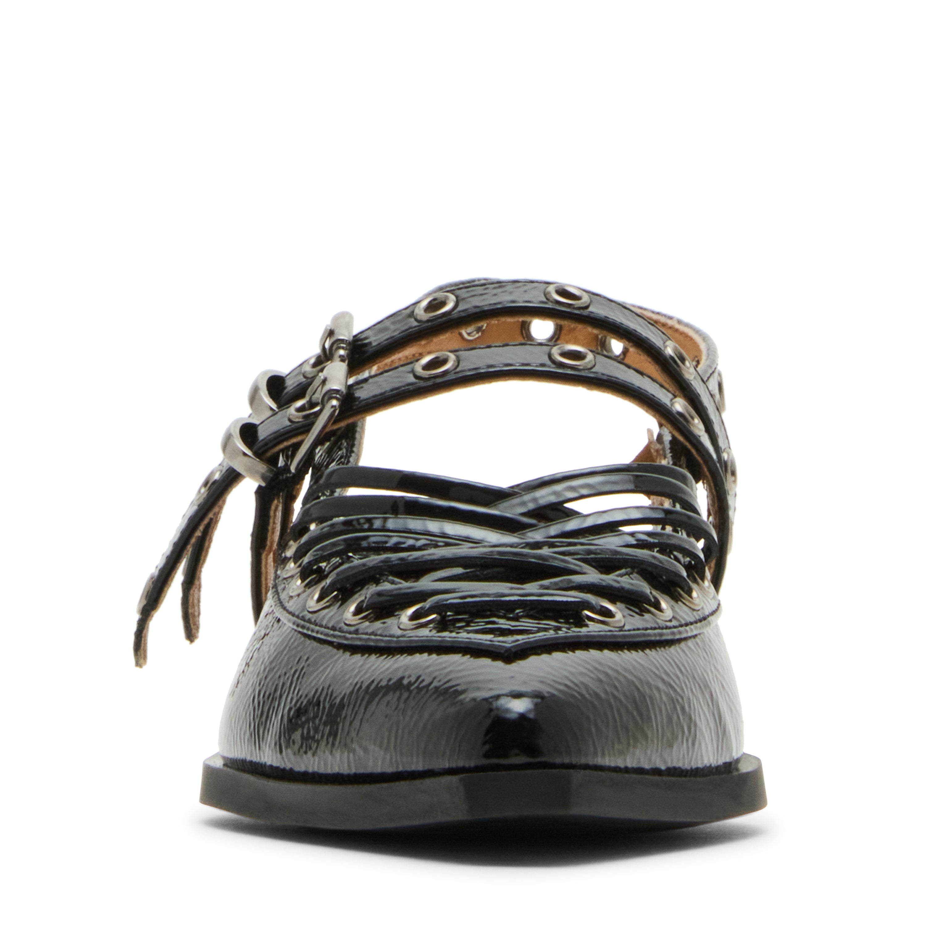 Galanti Flat Shoe BLACK PATENT