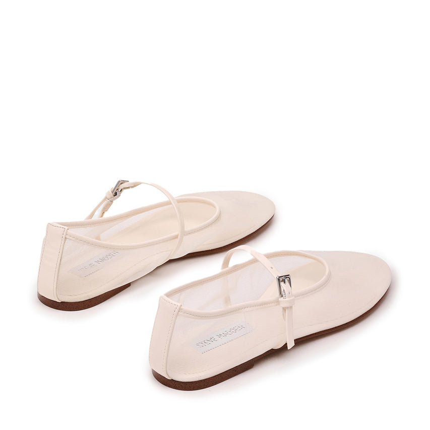 Mash Flat Shoe IVORY