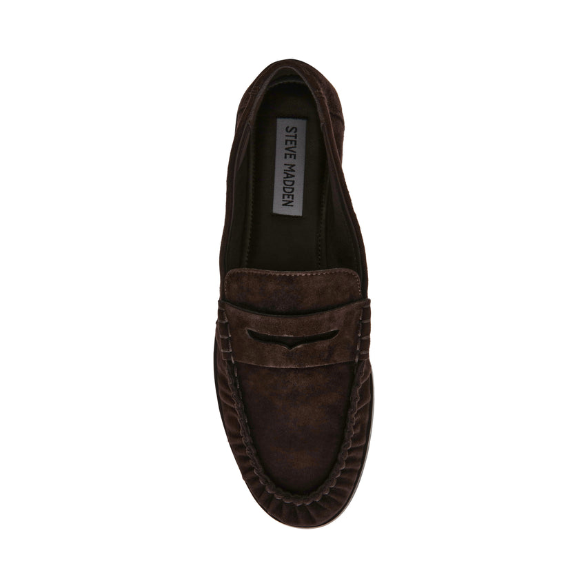 Muse Flat Shoe BROWN SUEDE