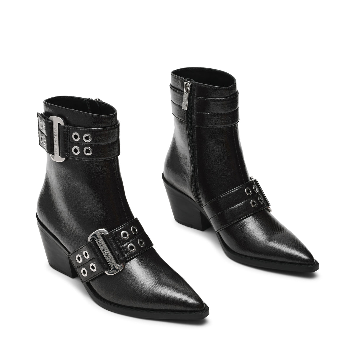Splurge Bootie BLK CRINKLE