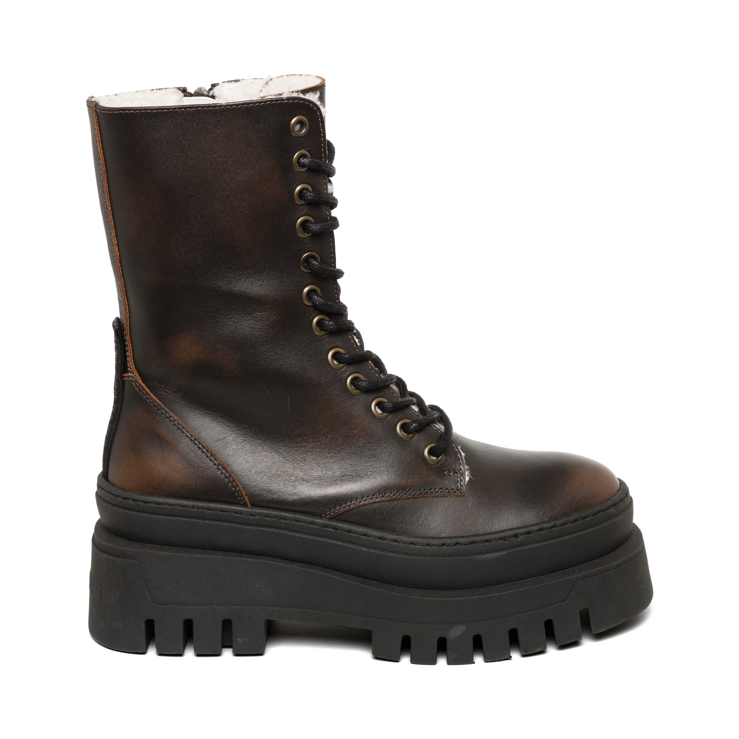 Coast Boot BROWN LEATHER – Steve Madden UK