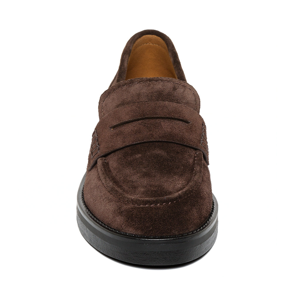 Jeann Flat Shoe BROWN SUEDE