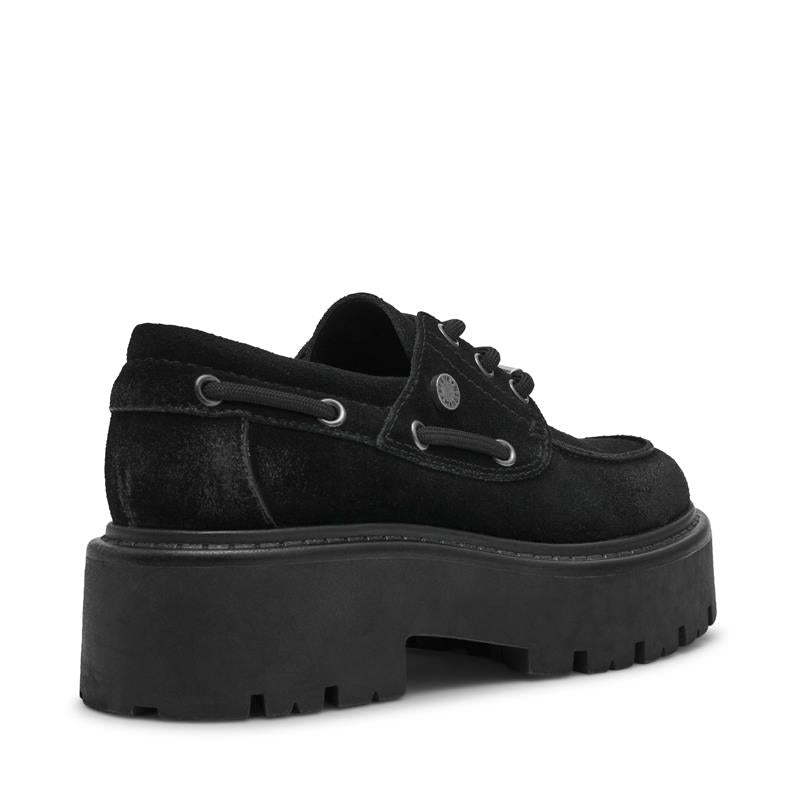 Oaklen Trainer BLACK SUED