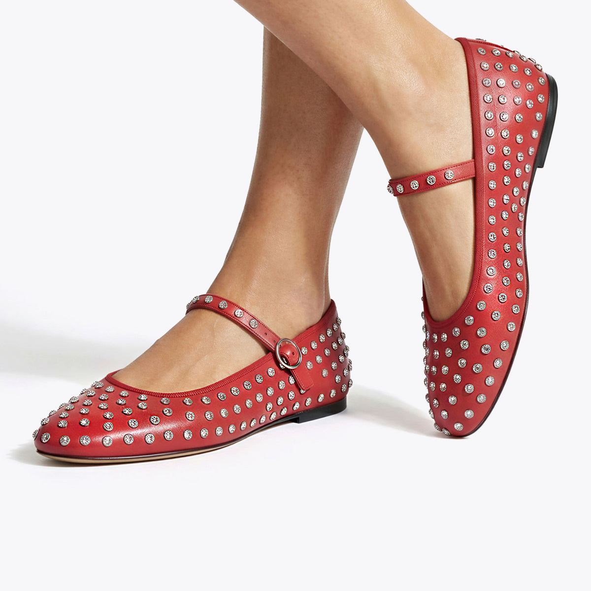 Vinetta Red Studs