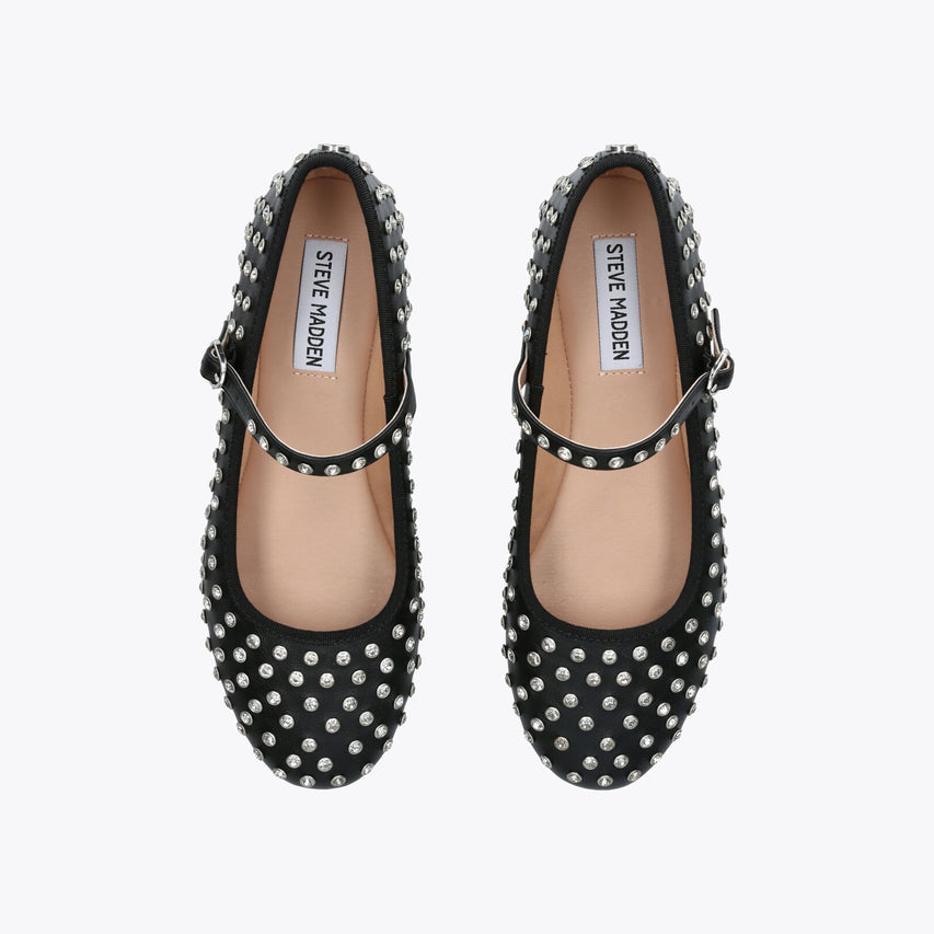 Vinetta Black Rhinestone