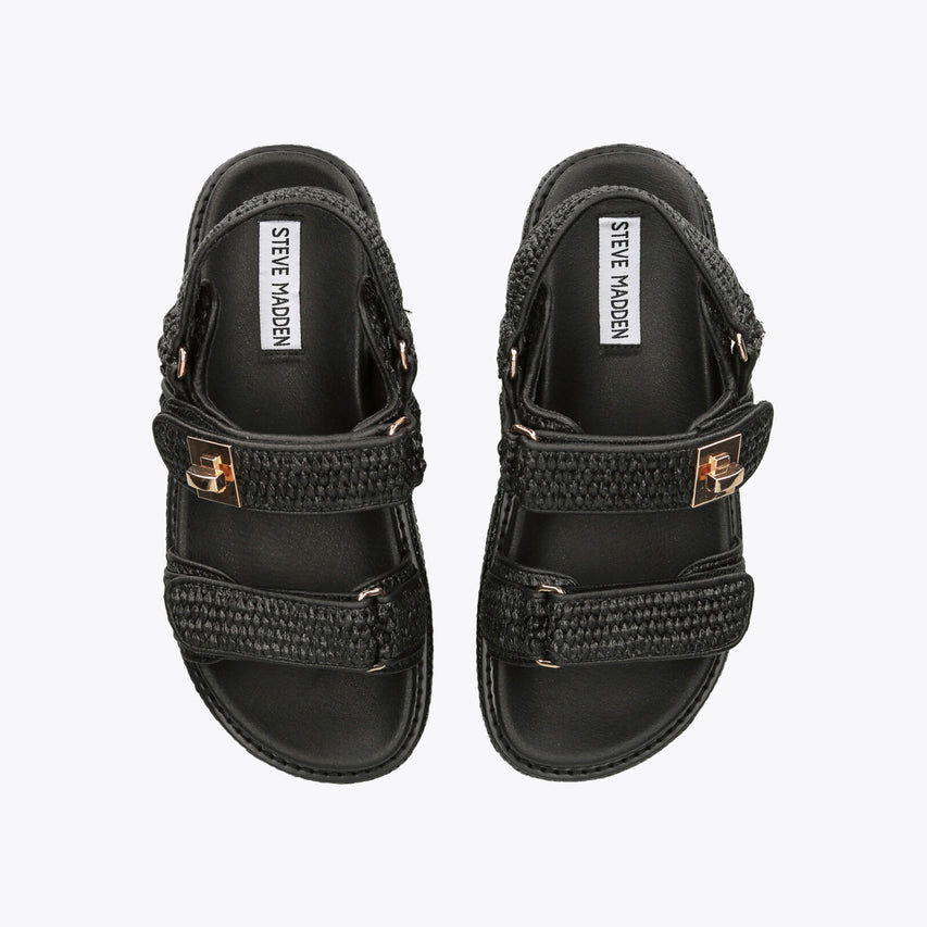 Bigmona Black Raffia - view 2