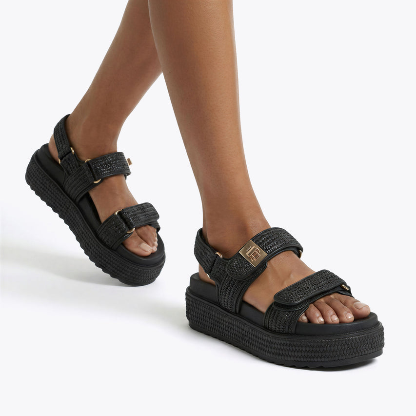 Bigmona Black Raffia - view 5