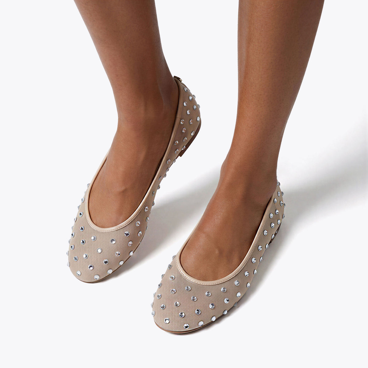 Viv Beige Embellished