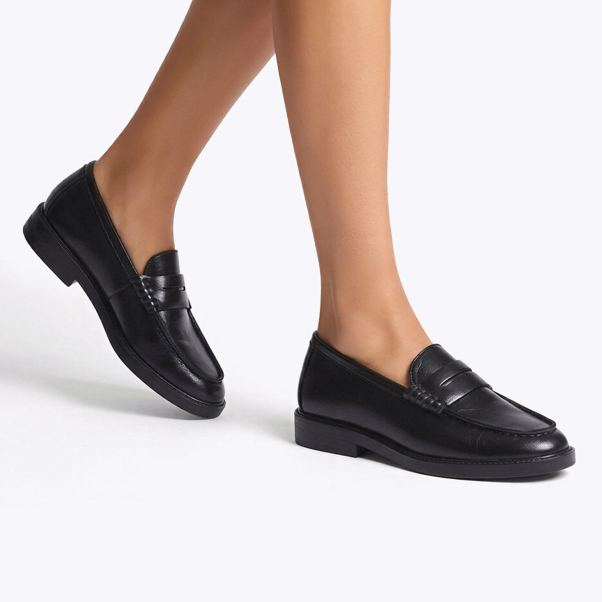 Madison Black Leather