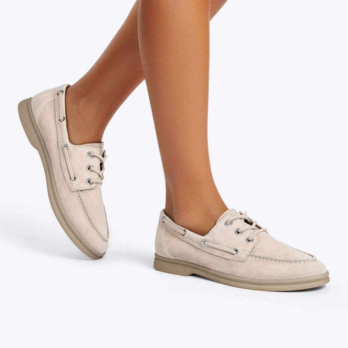 Ports Bone Suede