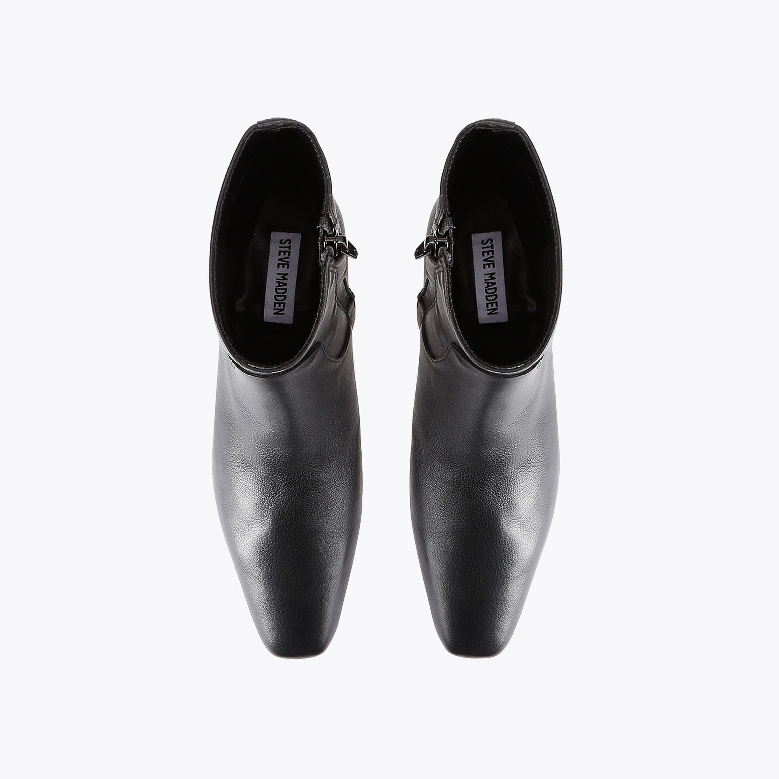 Dusty Black Leather Boot - view 2