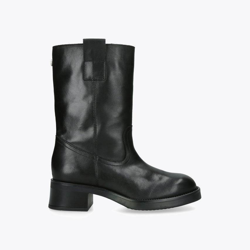 Benedict Black Leather