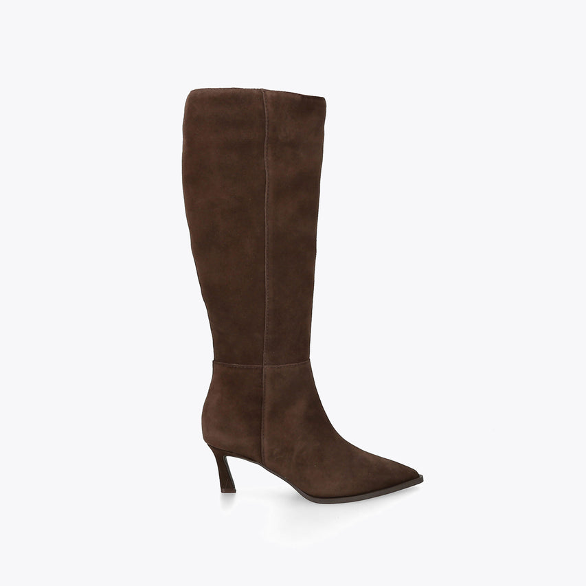 Lucid Dark Brown Suede