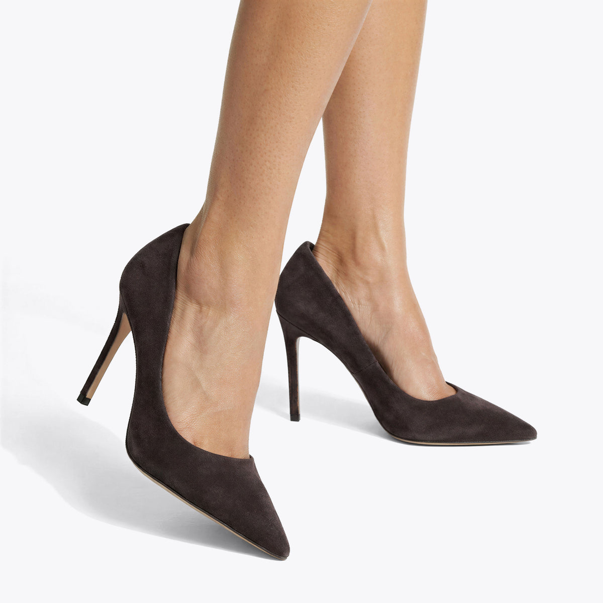 Thrive Dark Brown Suede