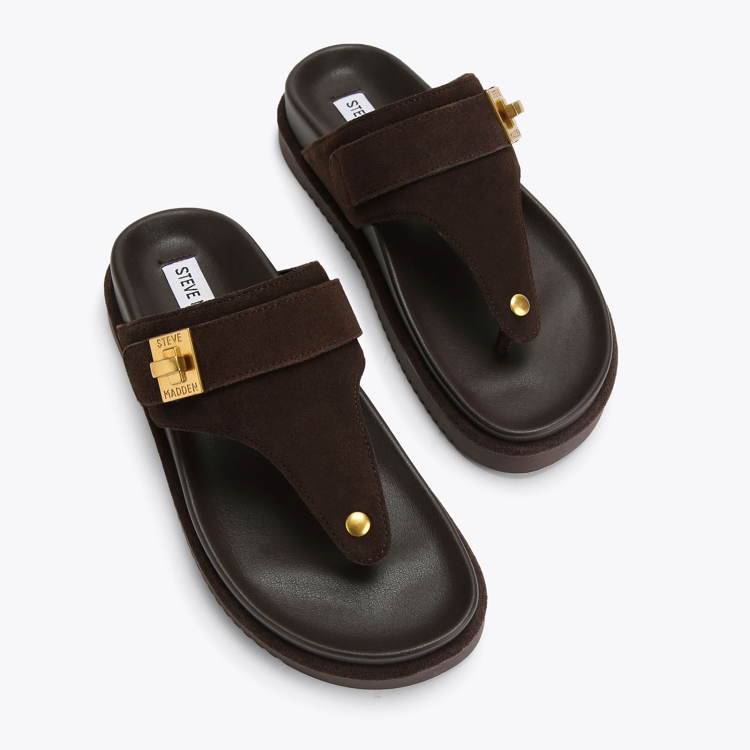 Tuned In Dark Brown Suede - view 2