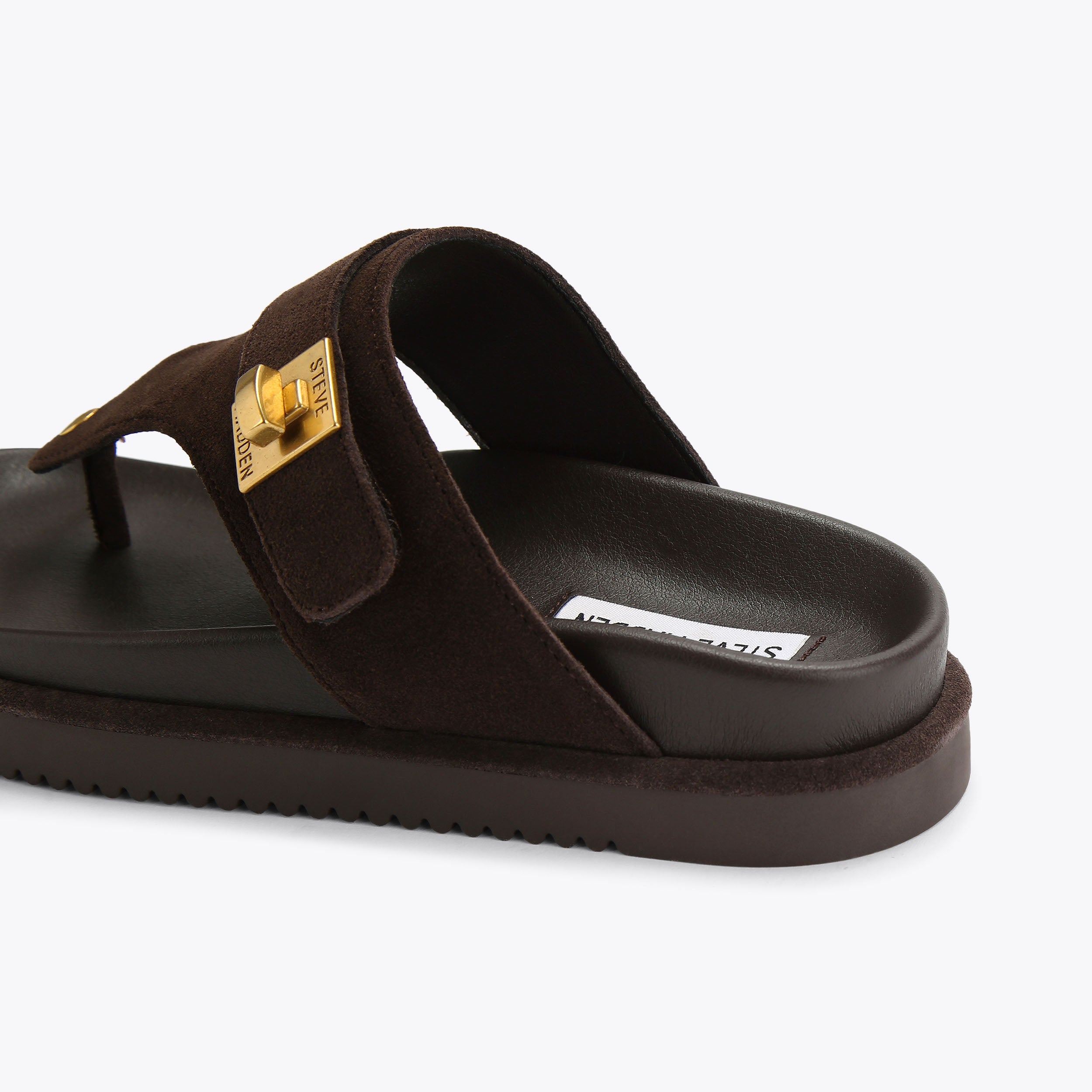 Tuned In Dark Brown Suede - view 3