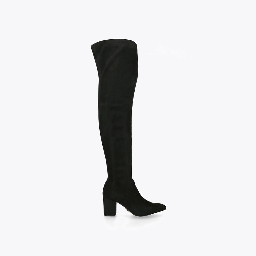Crosswalk Black Suede