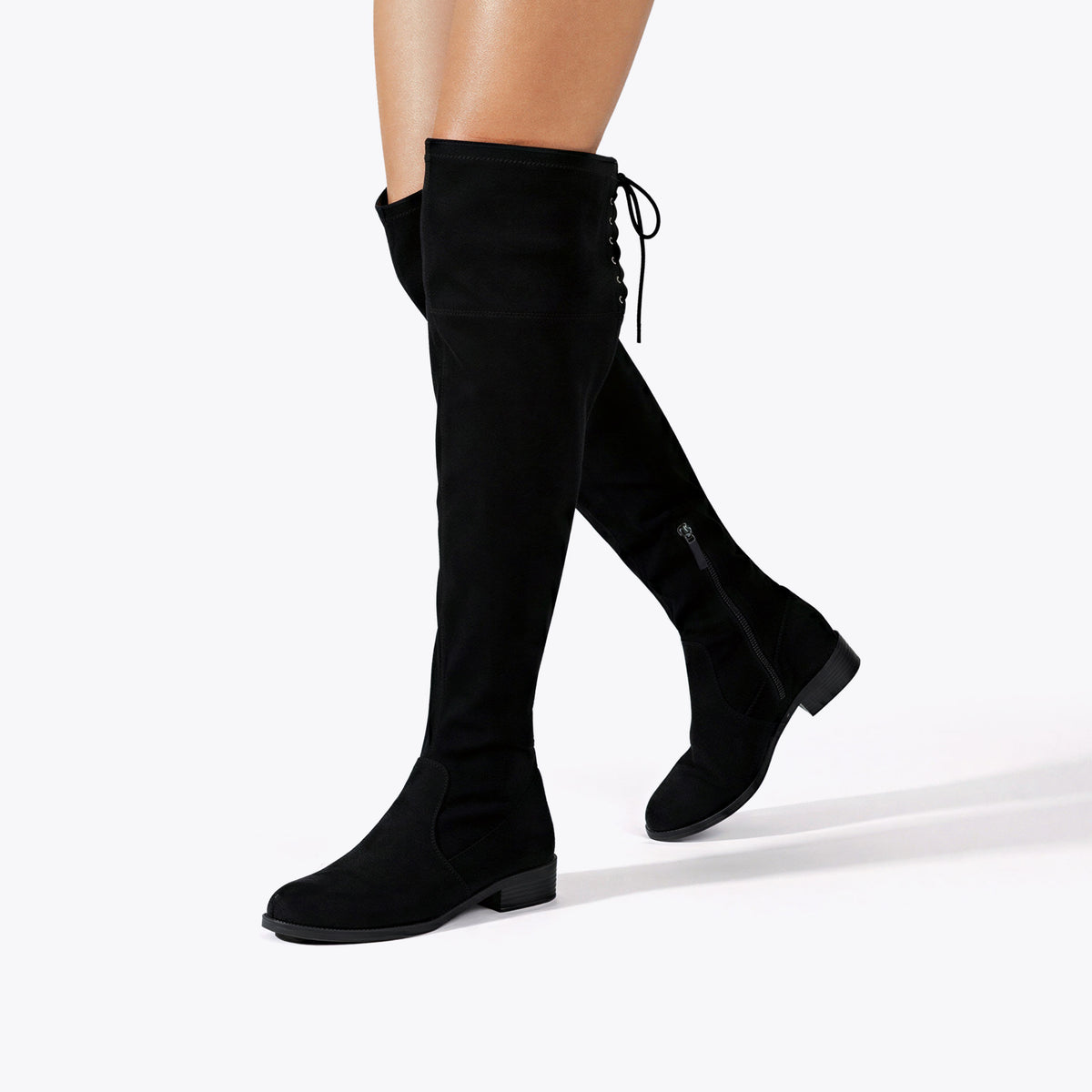 Xray Black Suede
