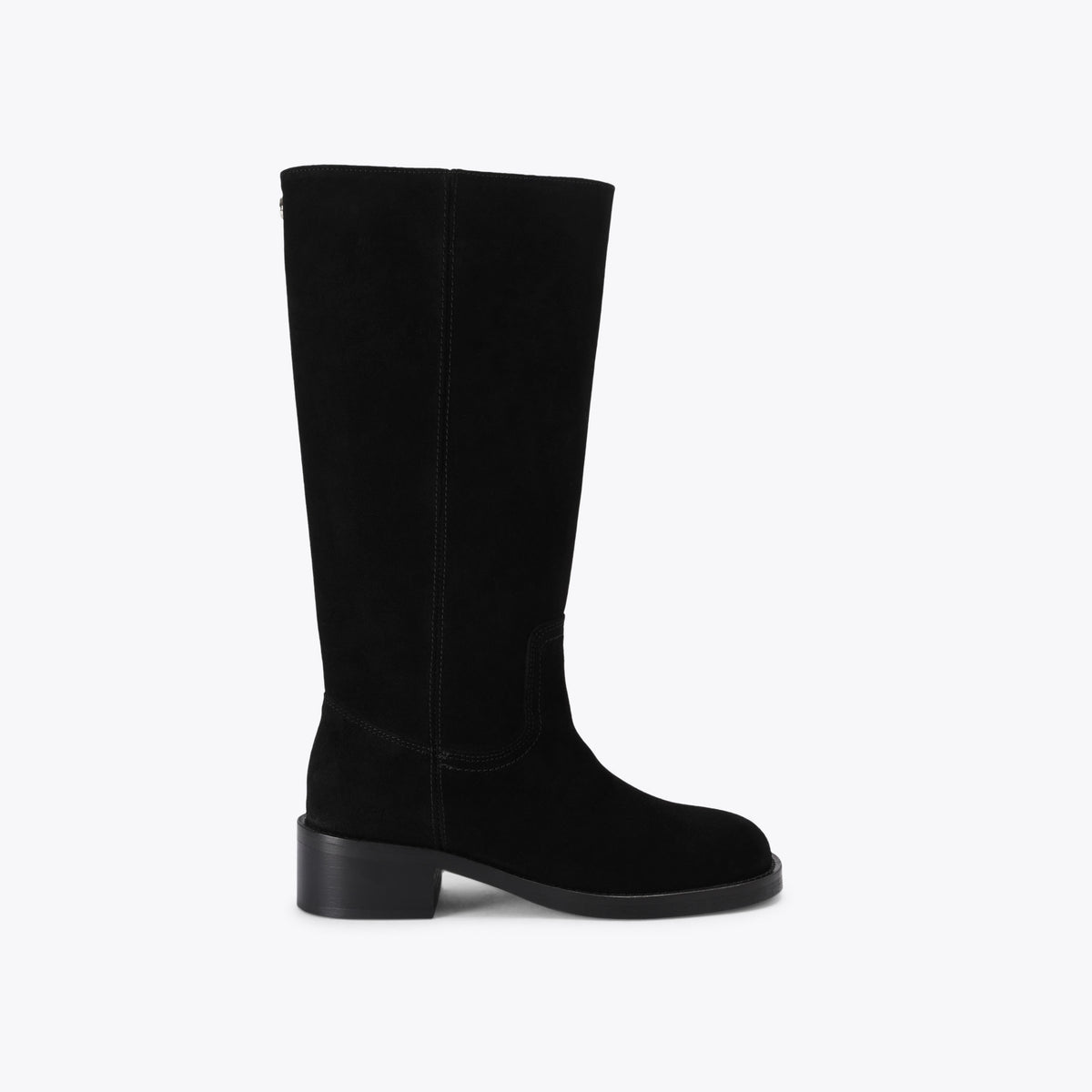 Riggs Black Suede