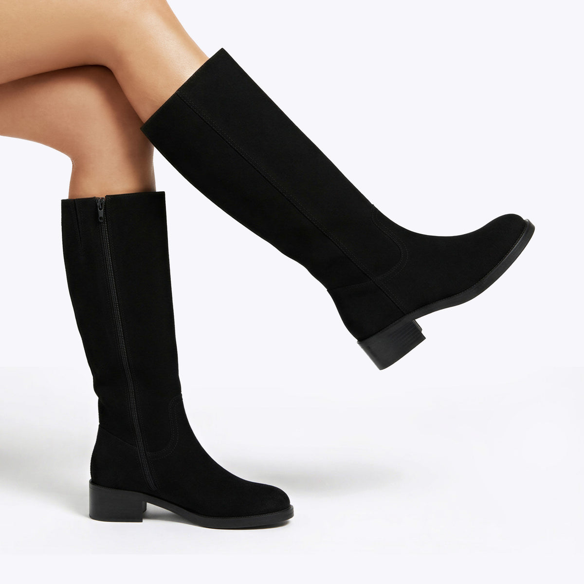 Riggs Black Suede