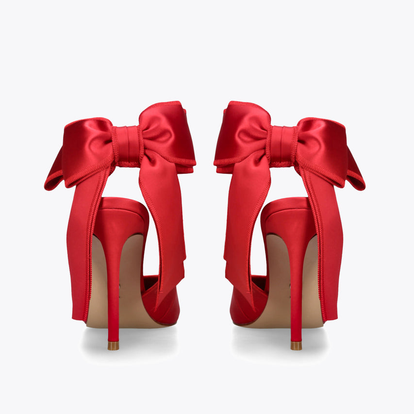 Teacup Red Satin - view 3