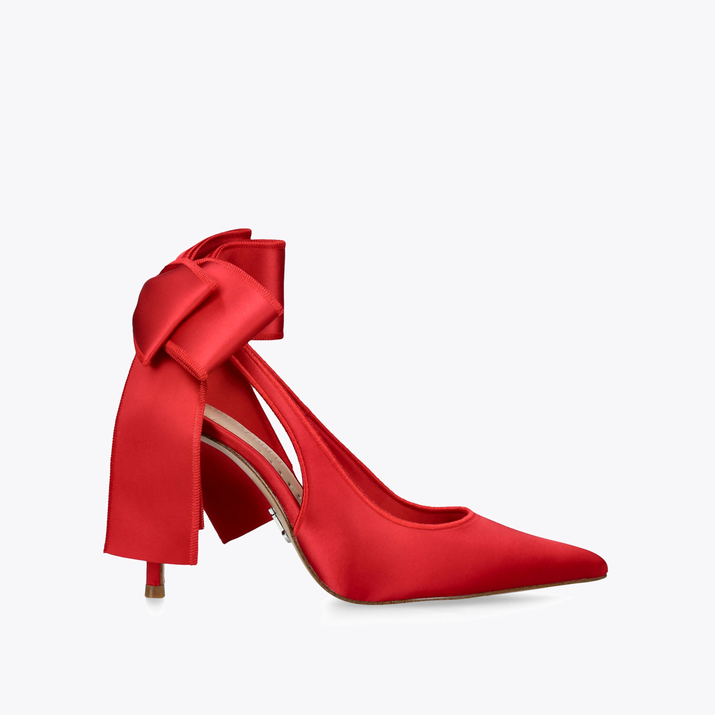 Teacup Red Satin - view 4