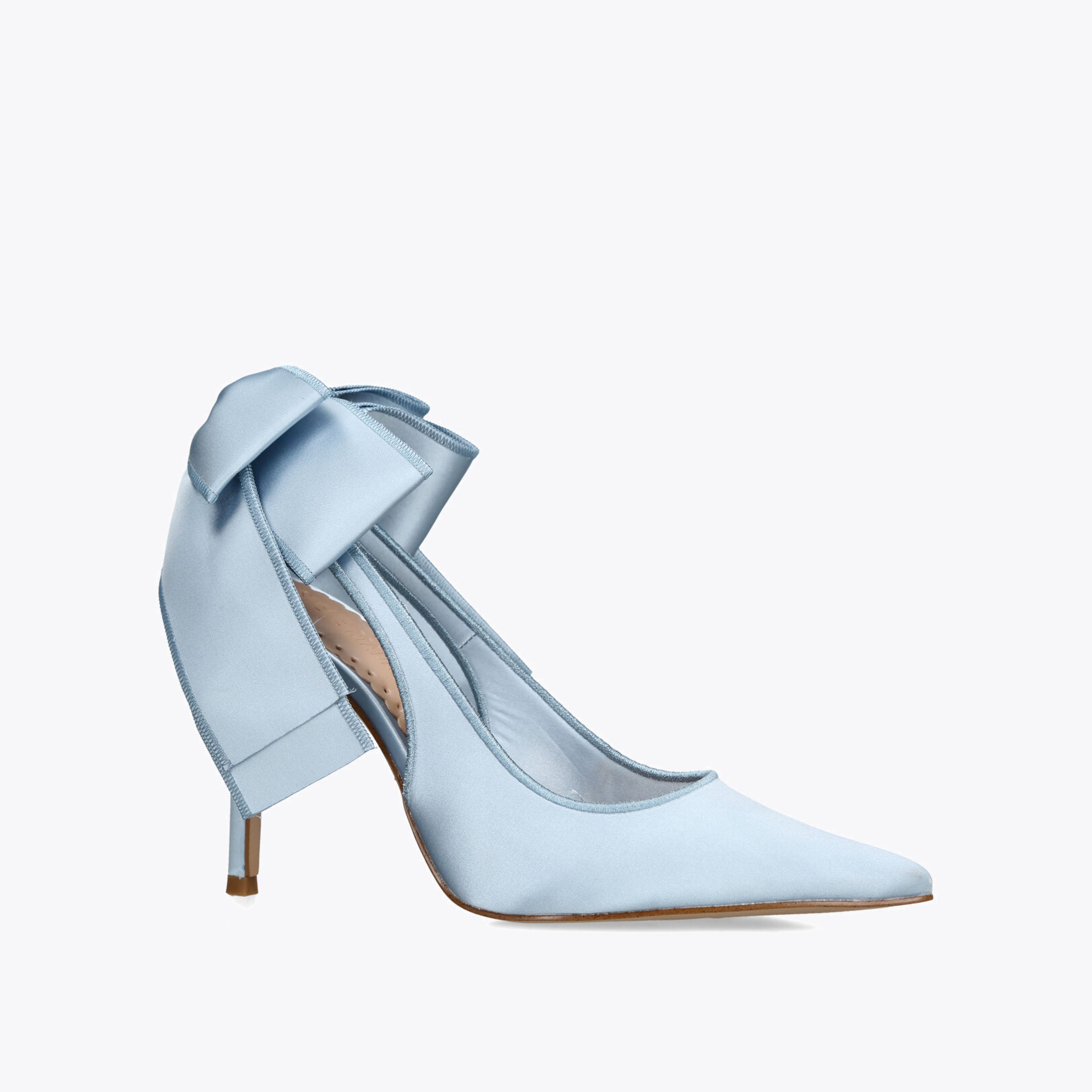 Teacup Blue Satin