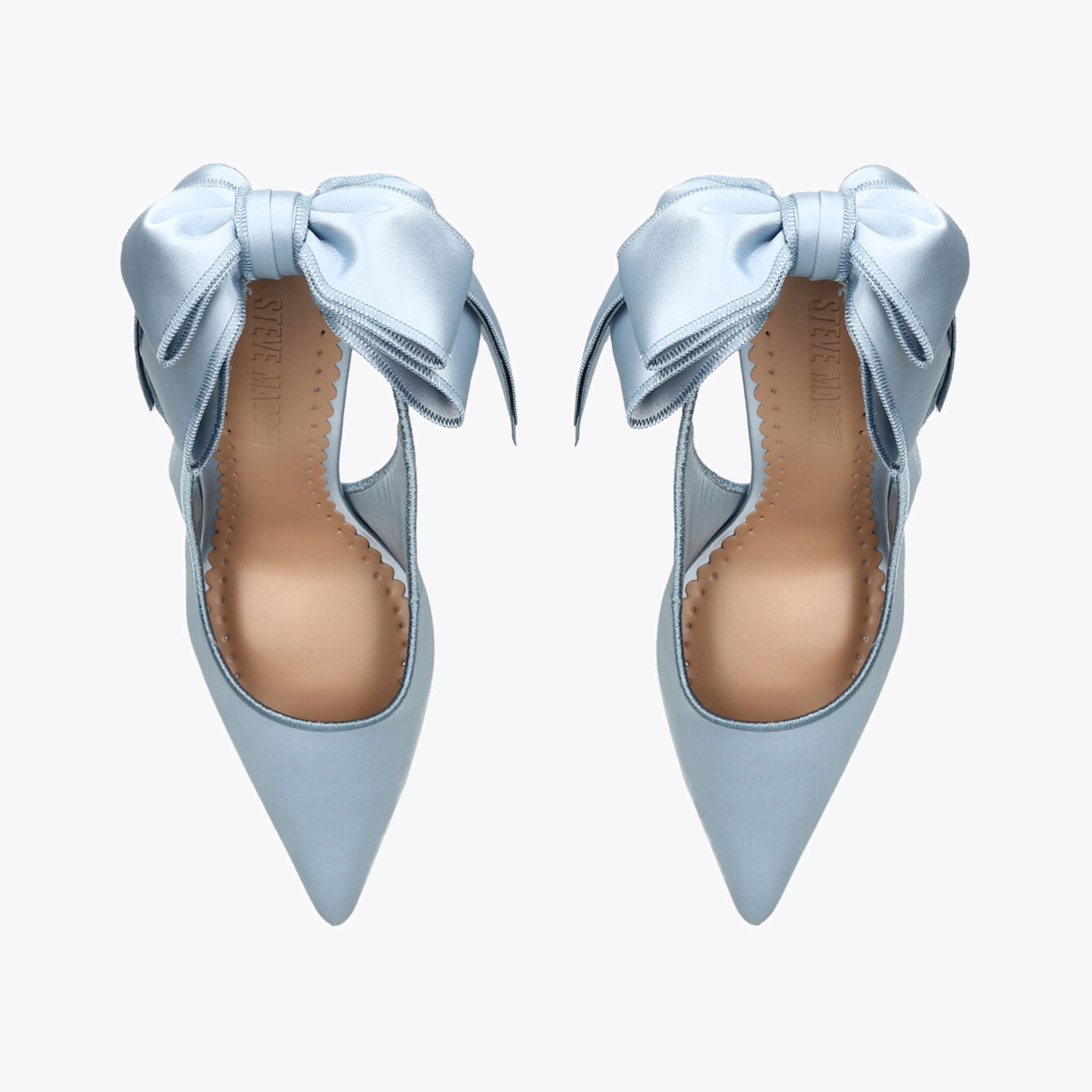 Teacup Blue Satin - view 2