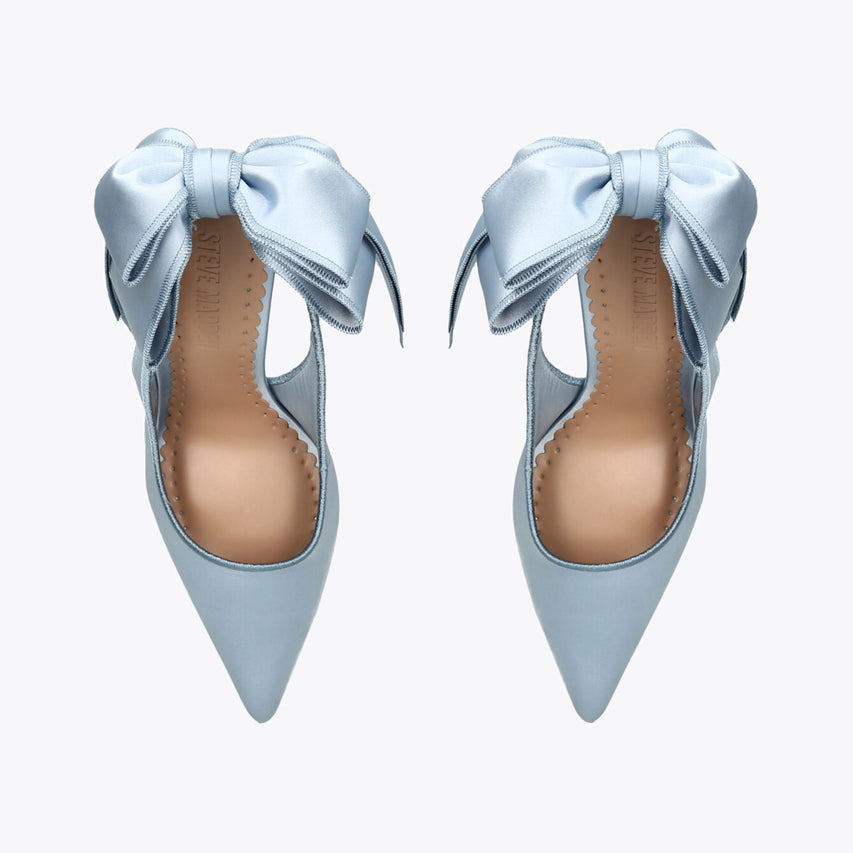 Teacup Blue Satin - view 2
