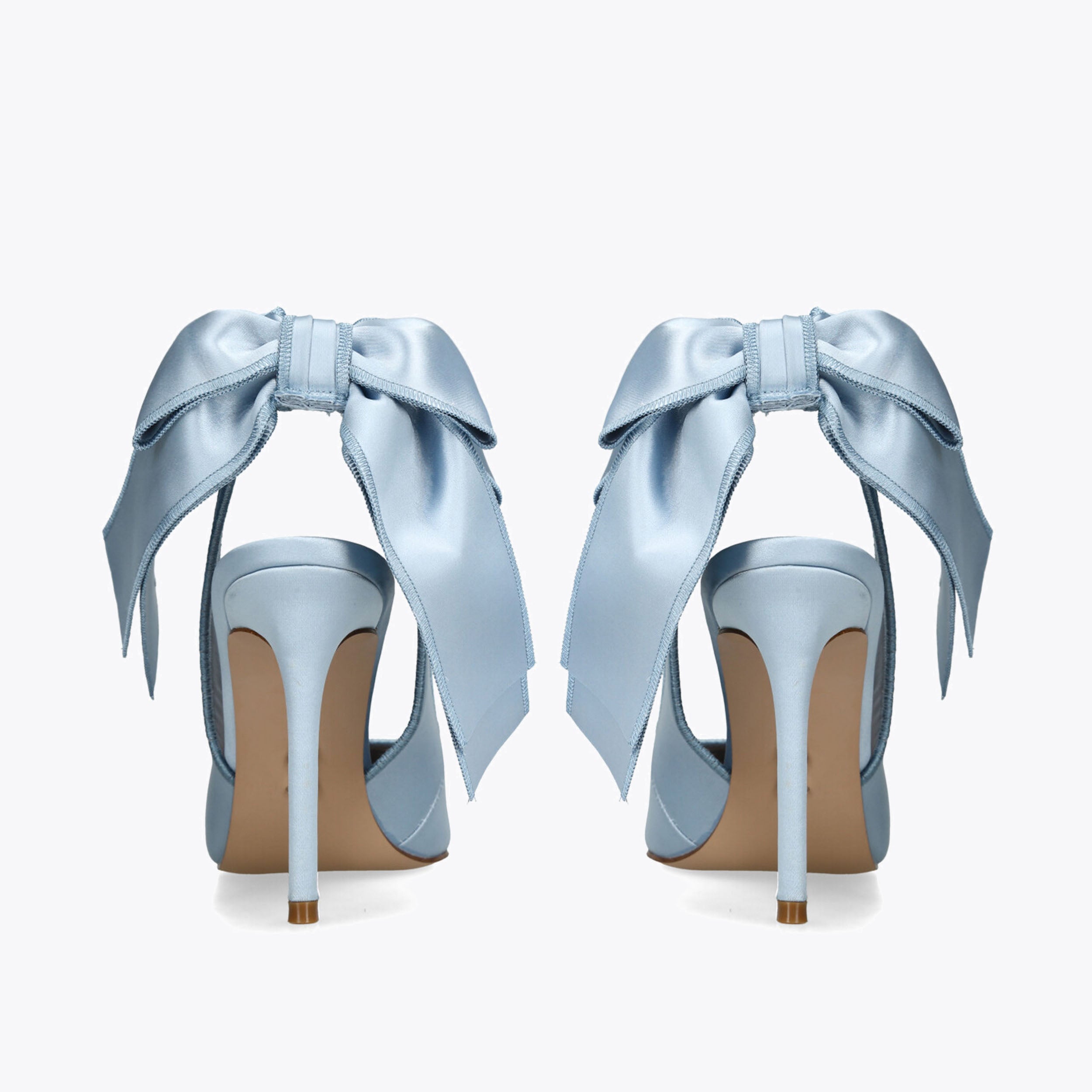 Teacup Blue Satin - view 3