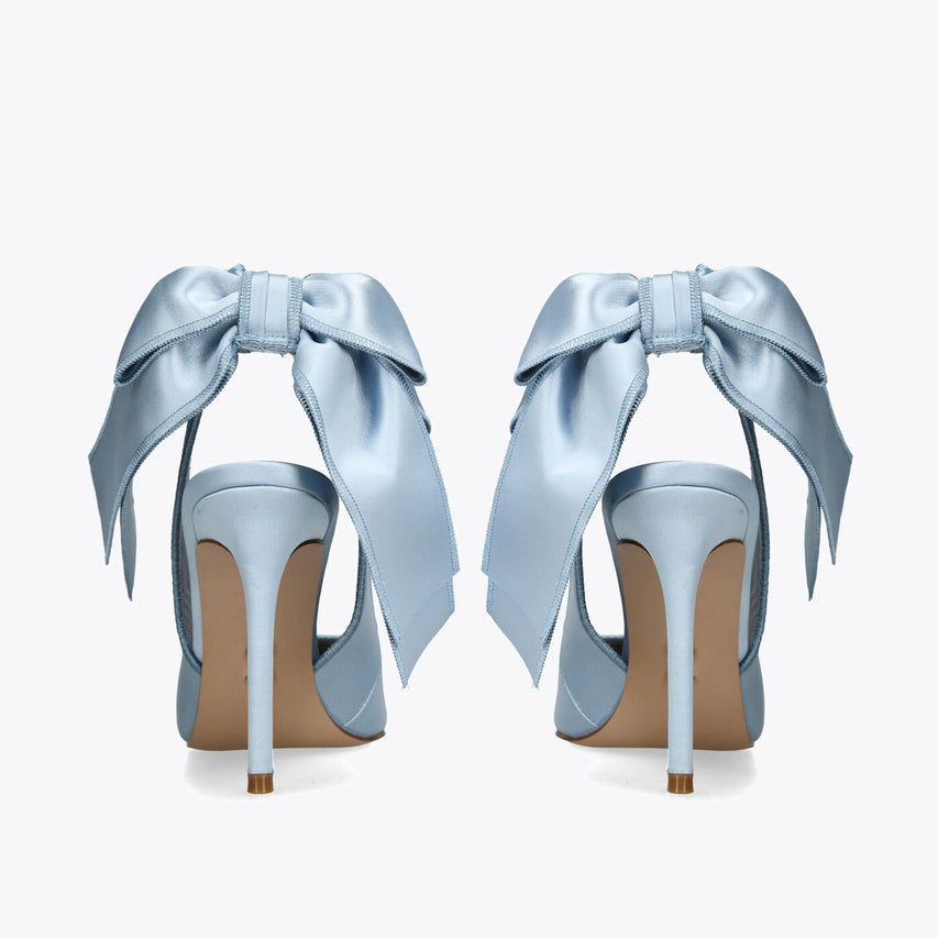 Teacup Blue Satin - view 3