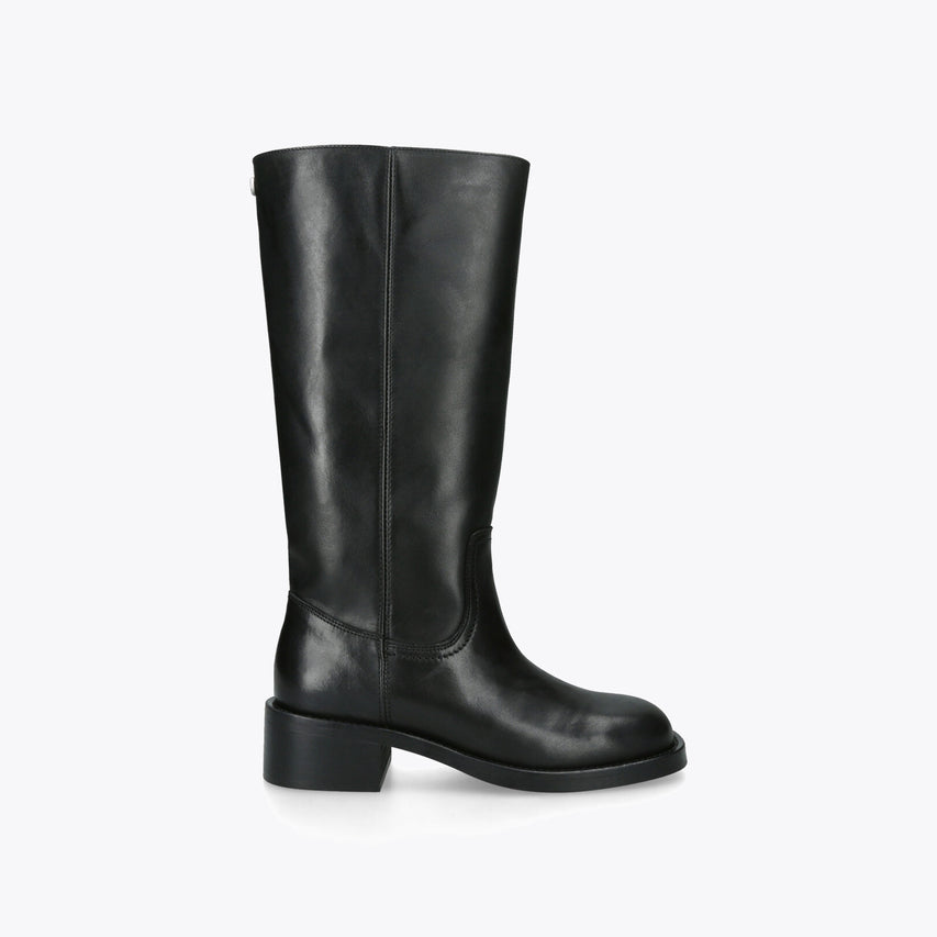Riggs Black Leather