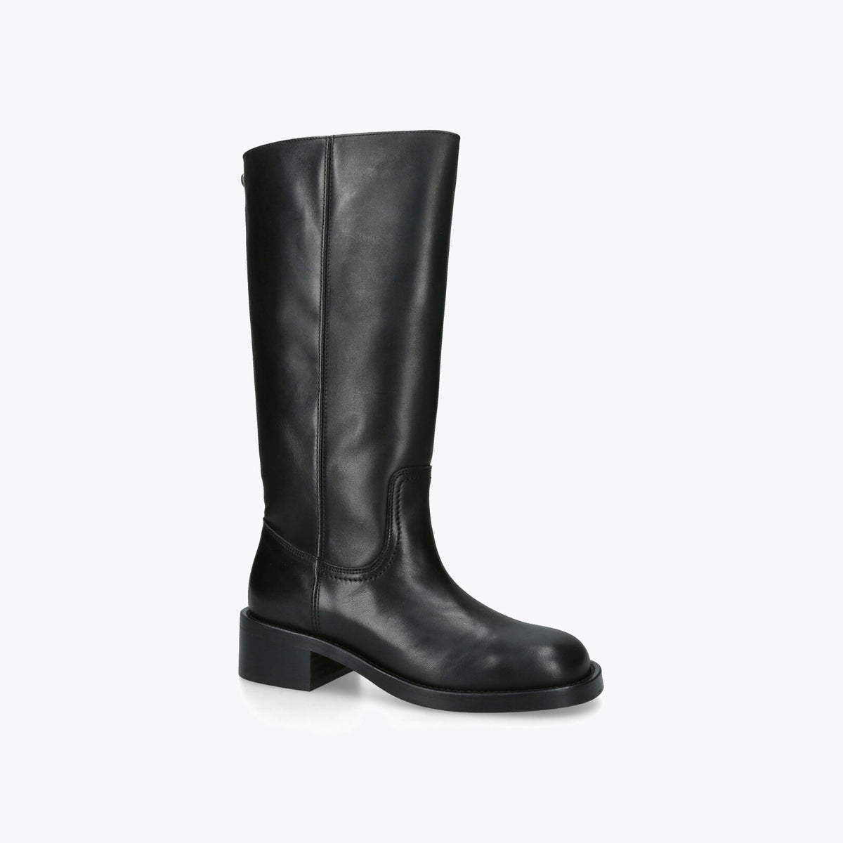 Riggs Black Leather