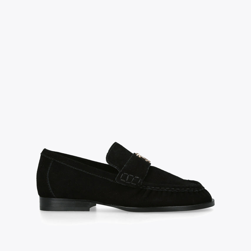 Morgen Black Suede