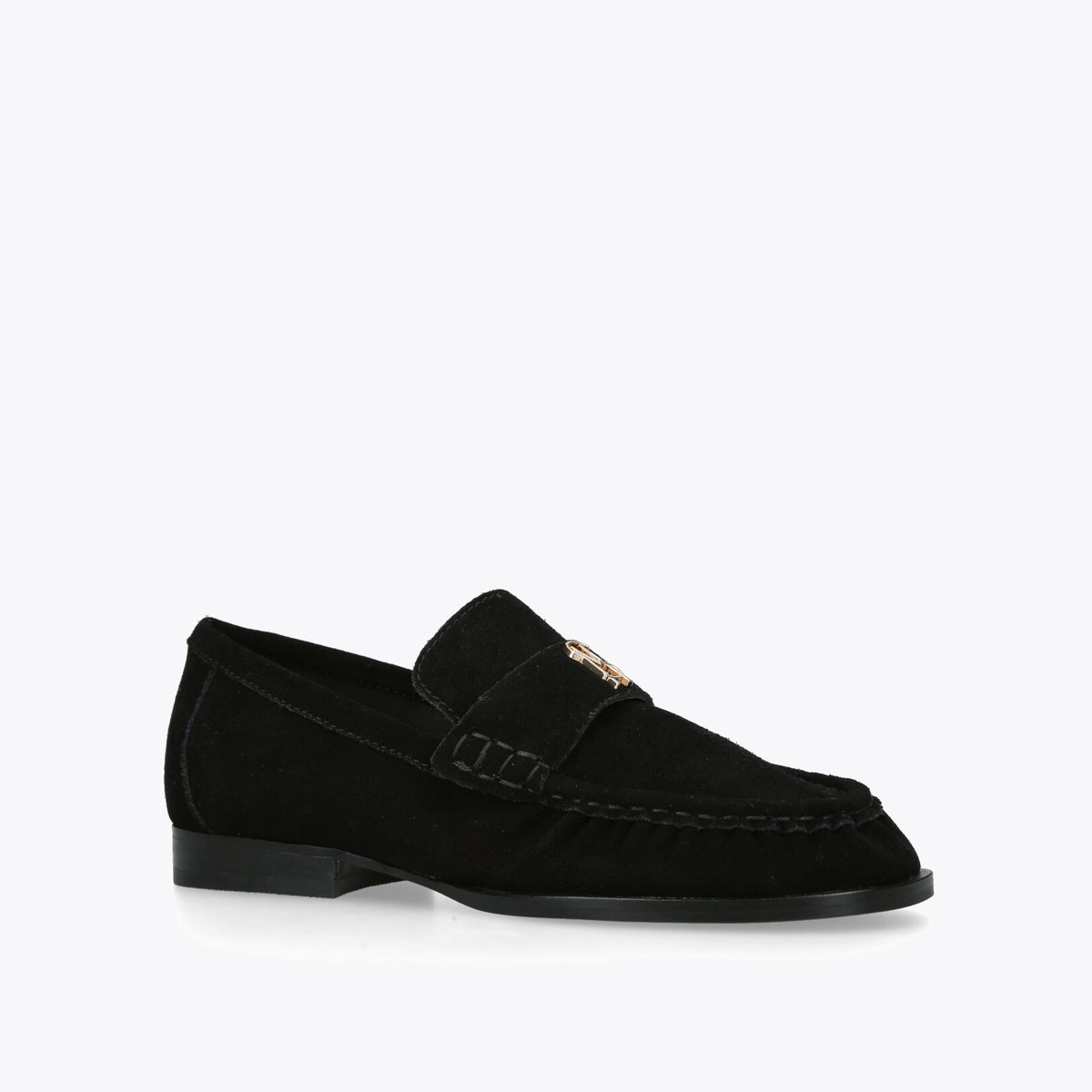 Morgen Black Suede