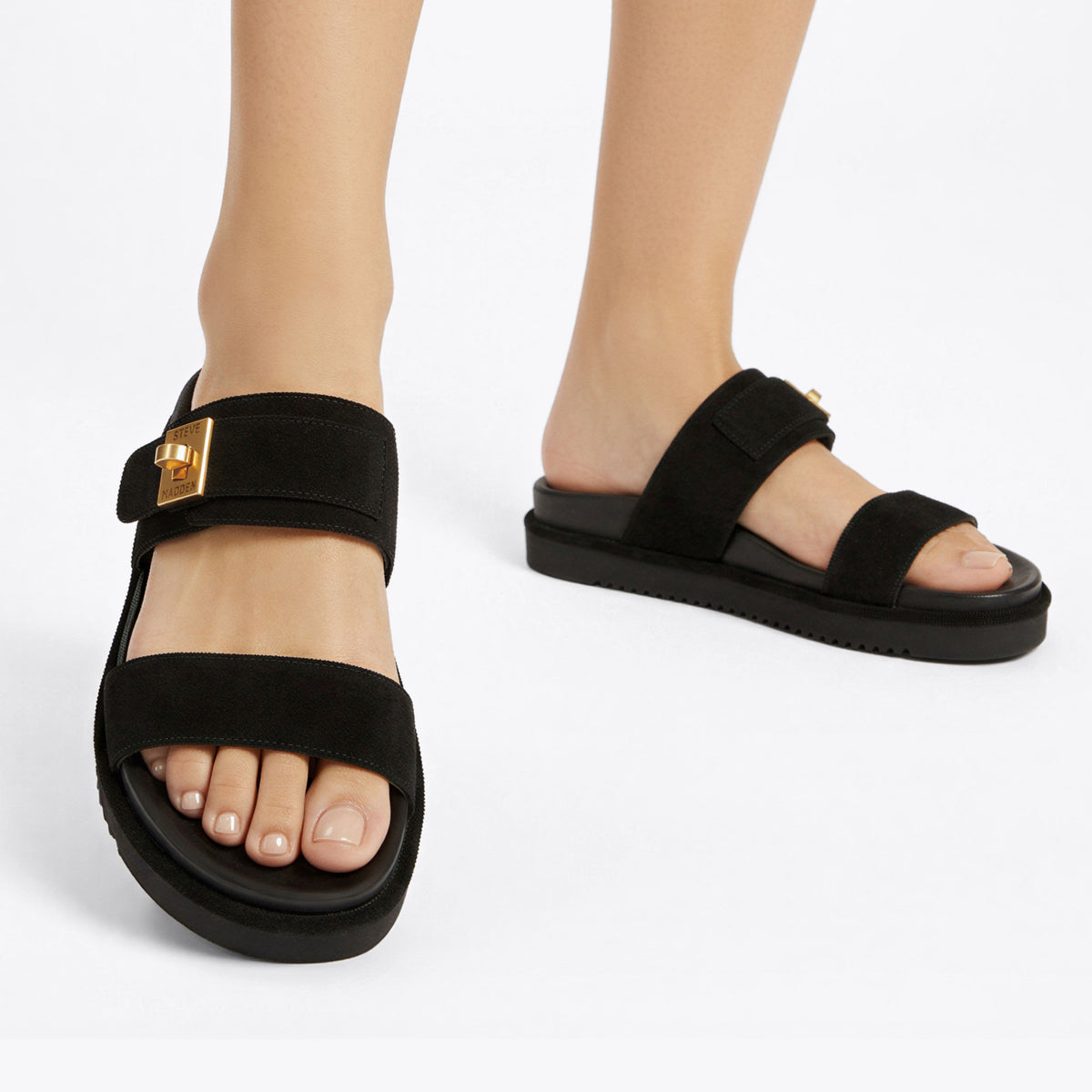 Take Two Black Suede