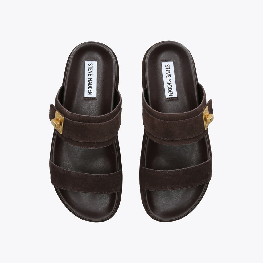 Take Two Dark Brown Suede - view 2