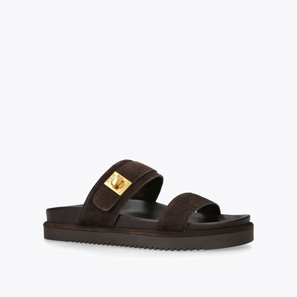 Take Two Dark Brown Suede