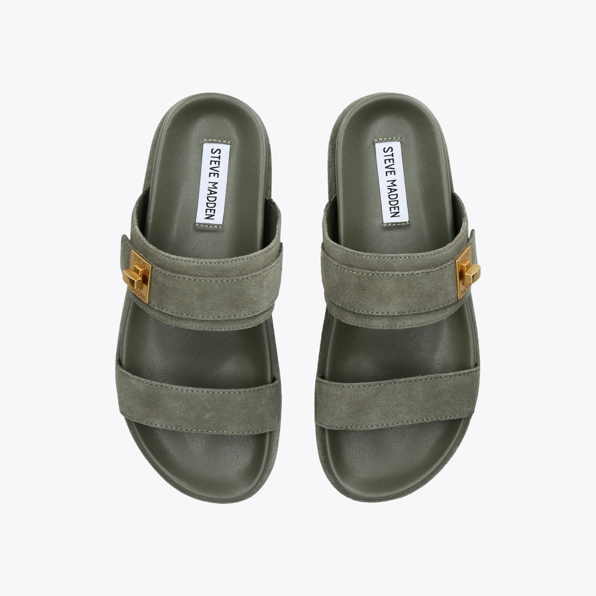 Take Two Khaki Suede