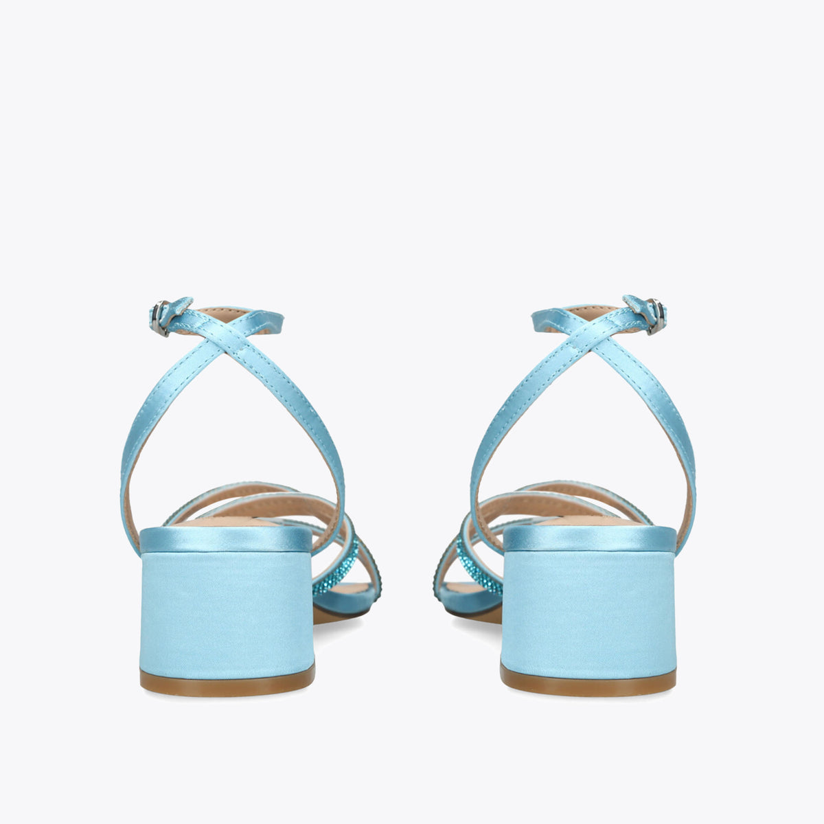 Gabby Blue Satin