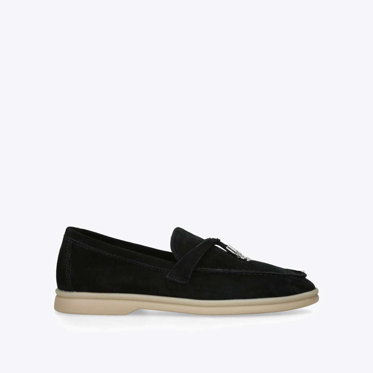 Portland Black Suede