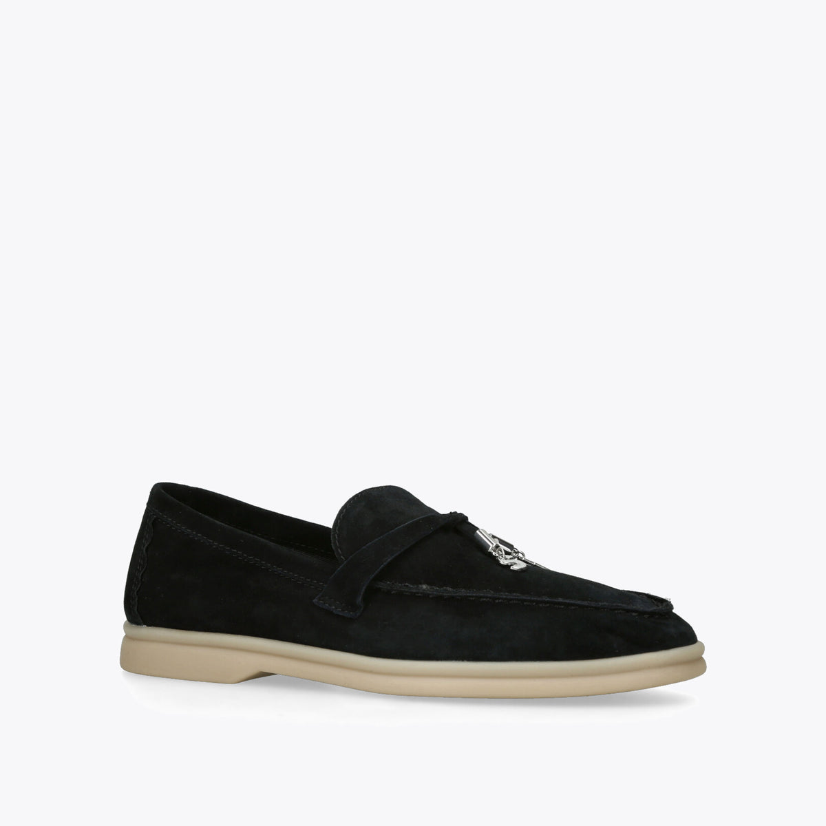 Portland Black Suede