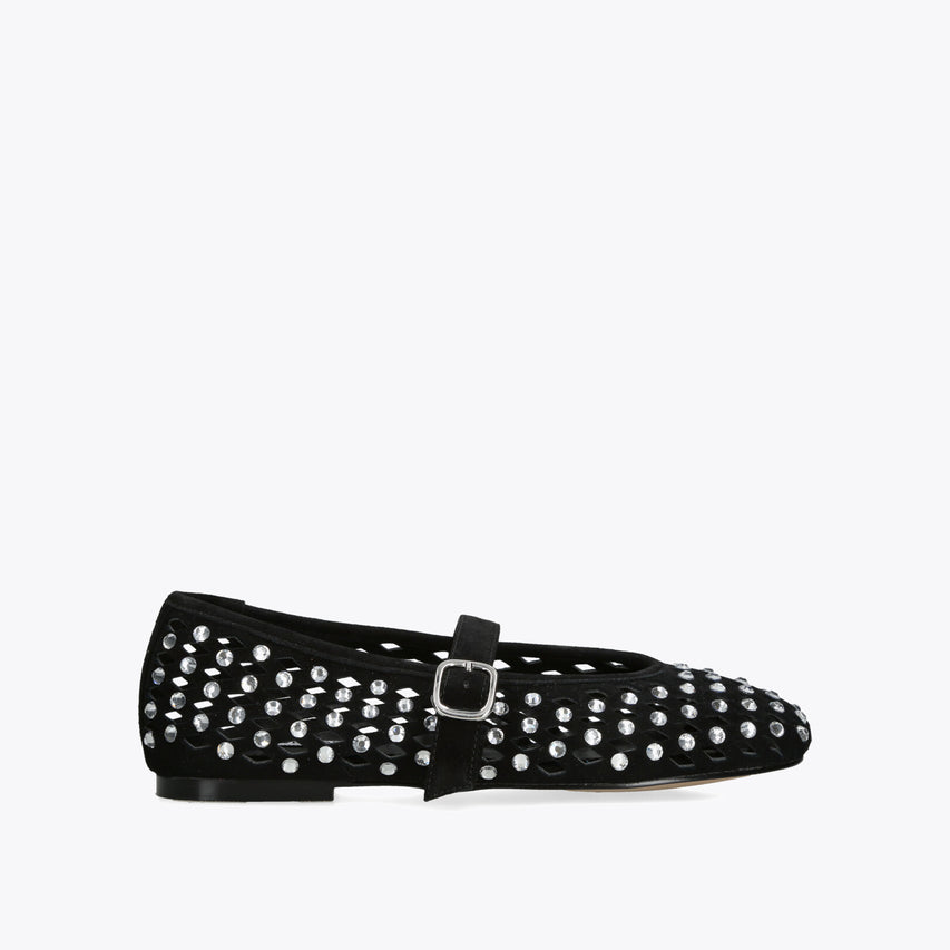 Rerun Black Suede