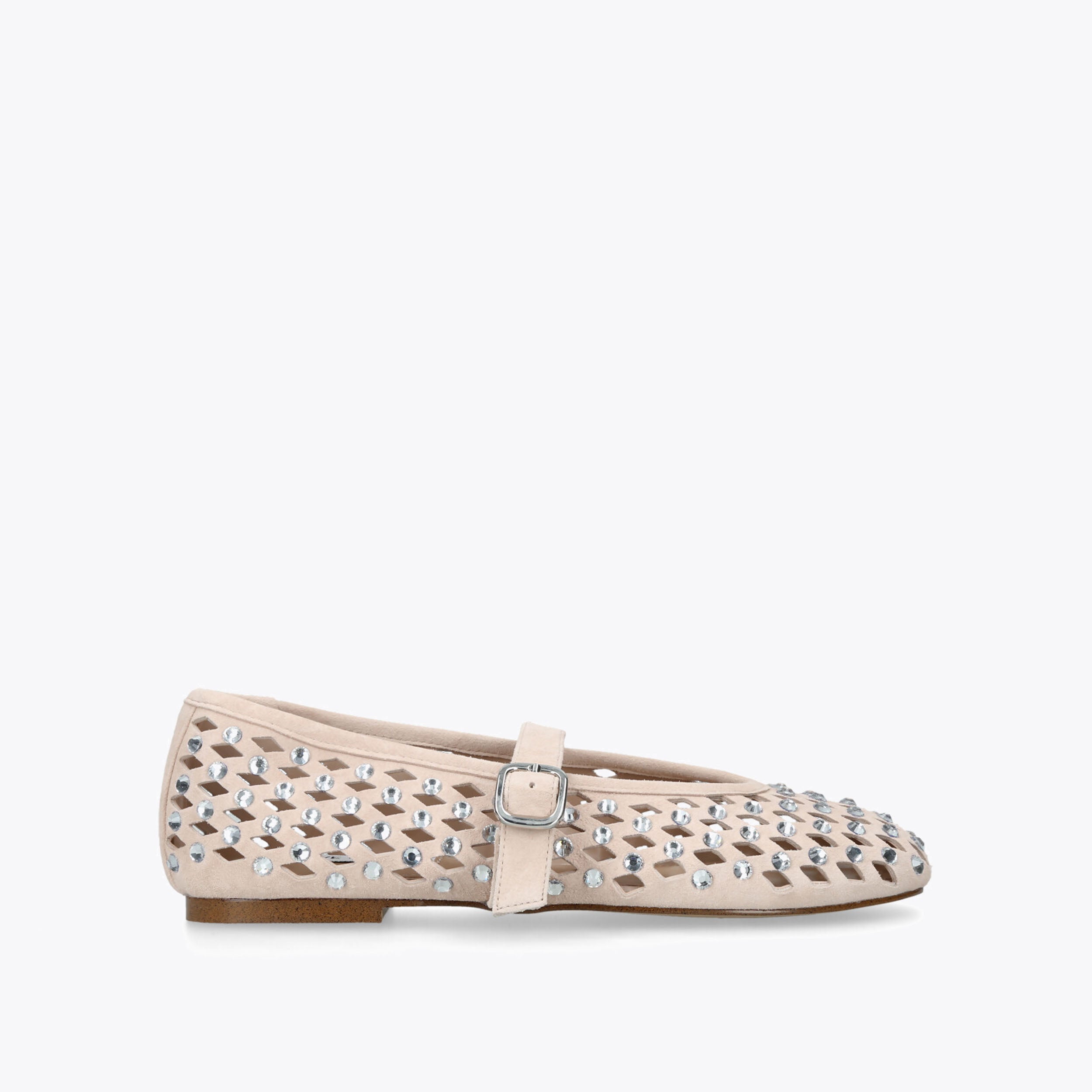 Rerun Blush Suede